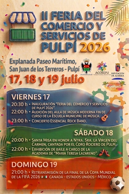 “II FERIA DEL COMERCIO Y SERVICIOS DE PULPI 2026”